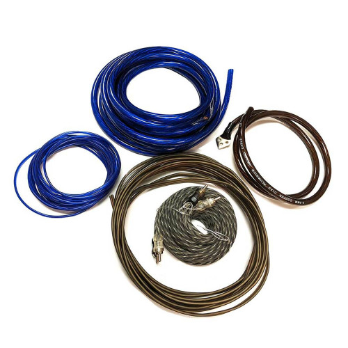 MTX JH7005 5 Channel Car Amplifier & M10AK4B Sub & Amp Wiring & Hardware Kit