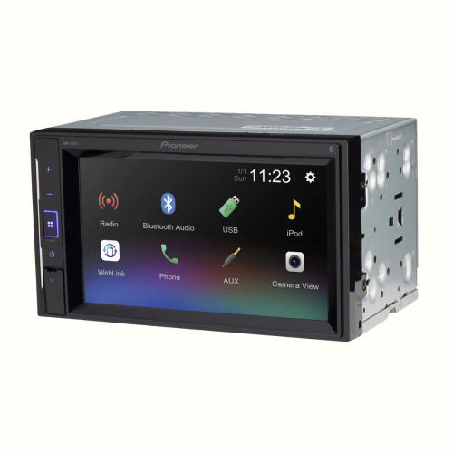 Pioneer DMH-241EX 6.2" 2-DIN Digital Multimedia Receiver w/ License Plate Camera
