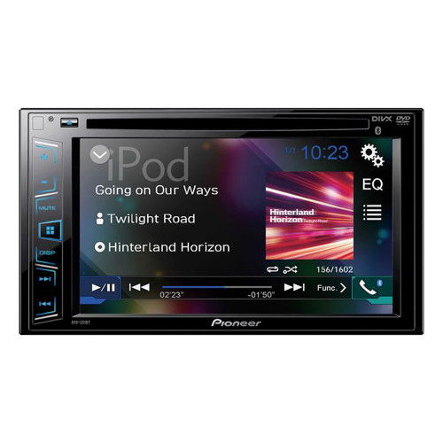 RFRB Pioneer AVH-291BT 6.2 Inch Multimedia DVD with SiriusXM Tuner