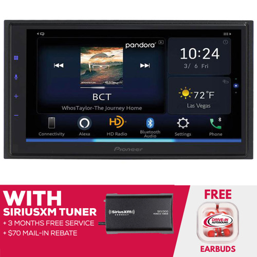 Pioneer DMH-WC5700NEX 6.8 Inch Digital Multimedia with SiriusXM Tuner Pioneer DMH-WC5700NEX 6.8 Inch Digital Multimedia with SiriusXM Tuner