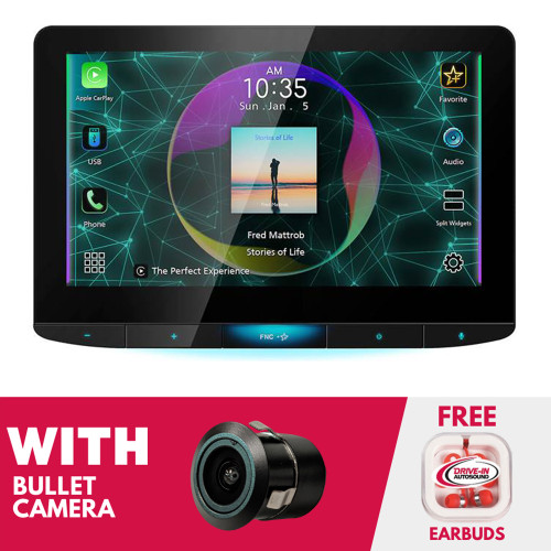 JVC KW-Z1000W 10.1" Multimedia (Does not play DVD/CD) w/ Bullet Camera JVC KW-Z1000W 10.1" Multimedia (Does not play DVD/CD) w/ Bullet Camera