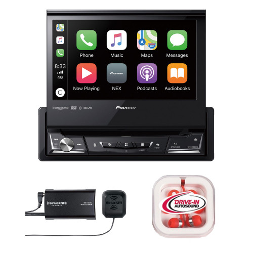 Pioneer AVH-3500NEX 7" 1-DIN Multimedia DVD Receiver with Satellite Radio Tuner