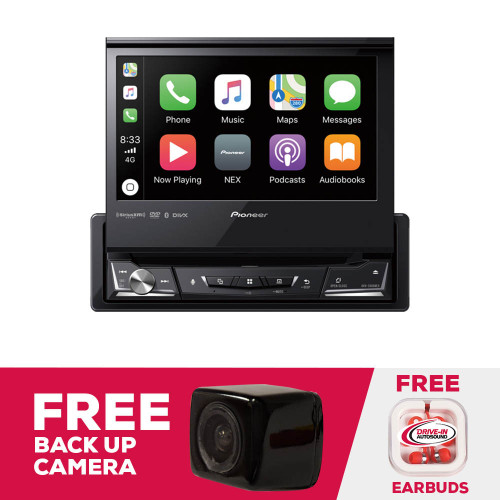 Pioneer AVH-3500NEX 7" Single-DIN Multimedia DVD Receiver with Backup Camera