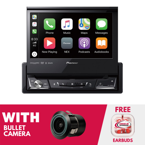 Pioneer AVH-3500NEX 7" 1-DIN Multimedia DVD Receiver with Bullet Camera