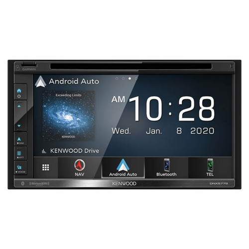 Kenwood DNX577S Navigation DVD & CMOS-130 Universal Rear View Camera