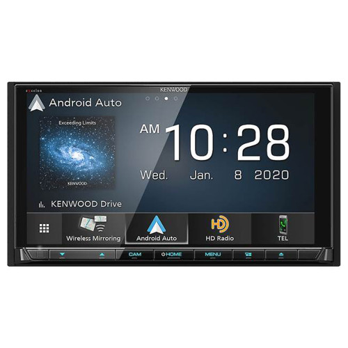 Kenwood Excelon DDX9907XR 6.8 Inch DVD and CMOS-740HD HD Rear Camera