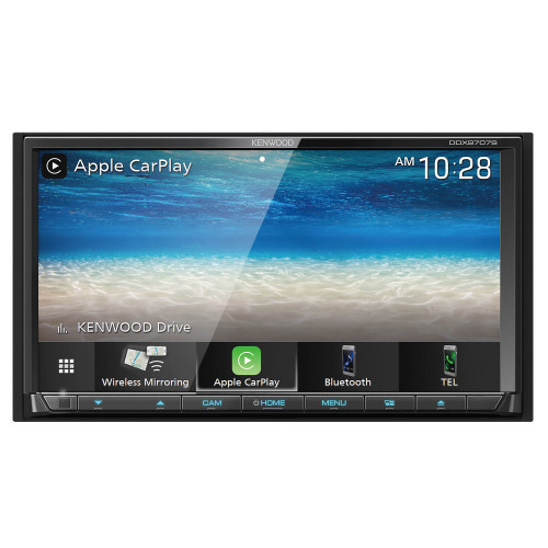 RFRB Kenwood DDX9707S 6.95 Inch Double-DIN DVD with Backup Camera