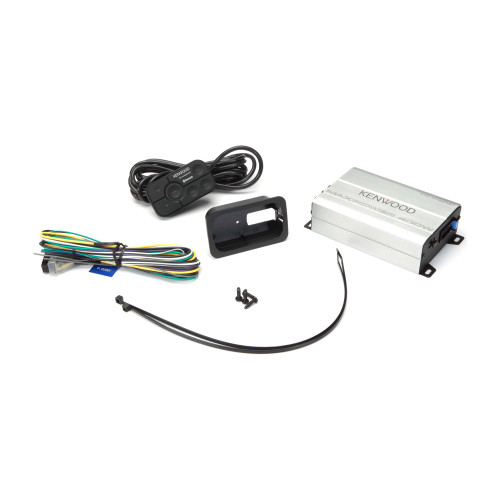 RFRB Kenwood KAC-M1824BT Class D Compact 4 Channel Amplifier with Bluetooth