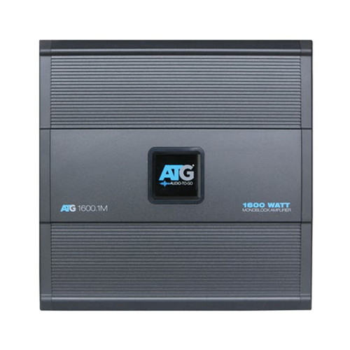 ATG ATG1600.1M Class A/B 1 Channel Monoblock Amplifier w/ 1600 Watts Peak Power