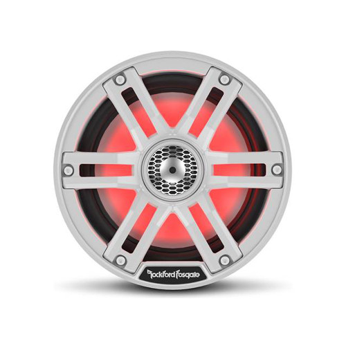 OPEN BOX Rockford Fosgate M2-65 6.5" Color Optix Marine 2 Way Speakers (White)