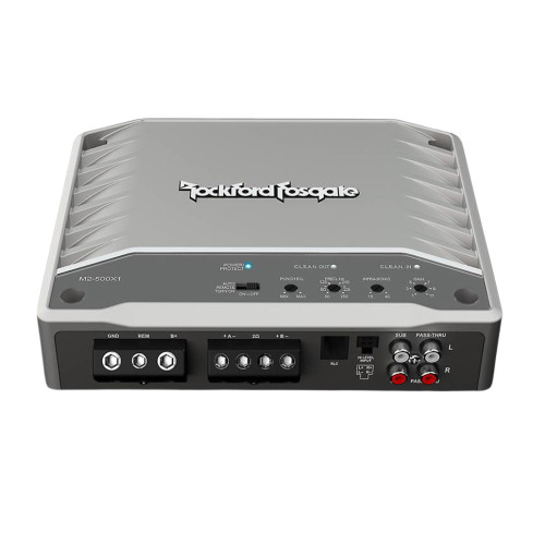 OPEN BOX Rockford Fosgate M2-500X1 M2 500W Monoblock Marine Subwoofer Amplifier
