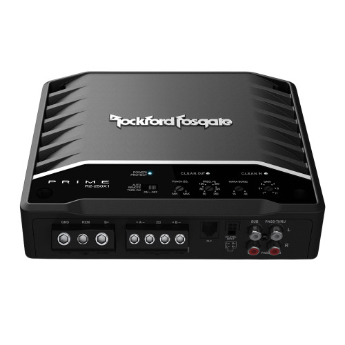 OPEN BOX Rockford Fosgate R2-250X1 Prime Class D 250W Mono Subwoofer Amplifier