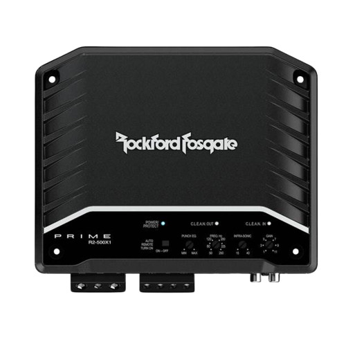 OPEN BOX Rockford Fosgate R2-500X1 Prime Class D 500W Mono Subwoofer Amplifier