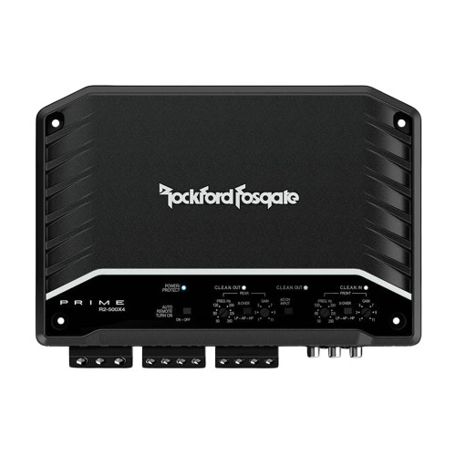 OPEN BOX Rockford Fosgate R2-500X4 Prime 4-Channel Class D 500W Car Amplifier