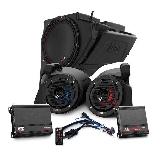 Open Box MTX RZR-14RC-THUNDER3 3 Speaker Amplified Audio System for 2014+ Polaris RZR