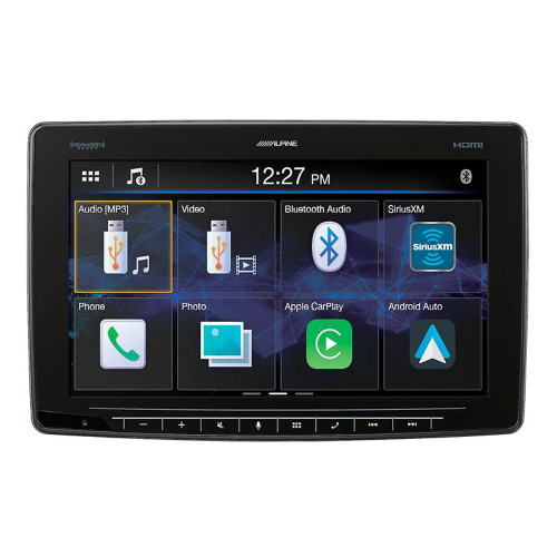 Alpine iLX-F411 1-DIN 11" Halo Digital Media & Bullet Backup Camera