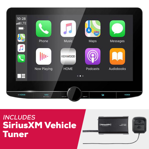 Kenwood DNR1007XR 10.1" Navigation Multimedia w/ SiriusXM Vehicle Tuner