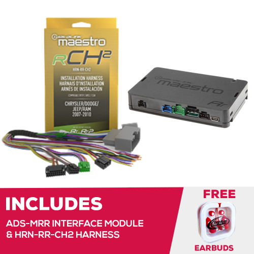 Maestro ADS-MRR Radio Replacement Interface Module With HRN-RR-CH2 Harness