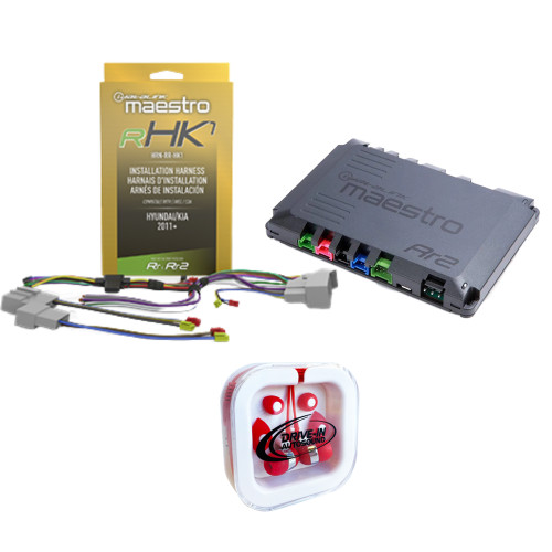 Maestro ADS-MRR2 Interface Module and HRN-RR-HK1 Adapter For 2011+ Hyundai Kia