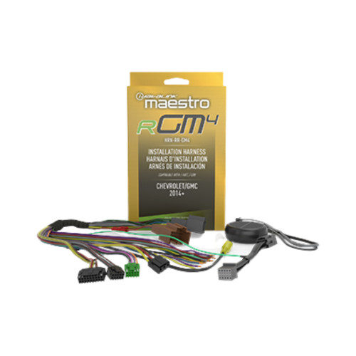 Maestro ADS-MRR2 Interface Module and HRN-RR-GM4 Interface Harness For 2016+ GM