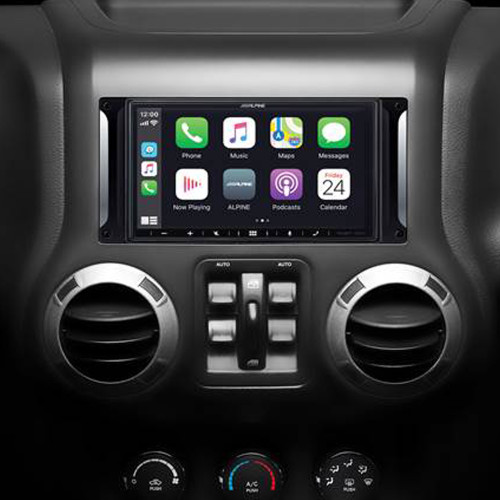 Alpine I407-WRA-JK 7" Digital Multimedia For 2007–2018 Jeep Wrangler