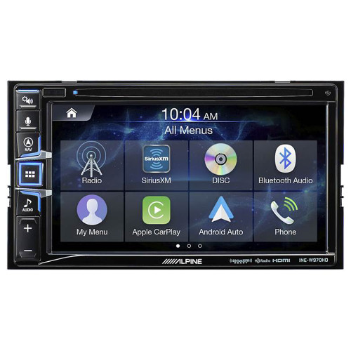 Alpine INE-W970HD 6.5" Navigation w/ Bluetooth & Backup Bullet Camera