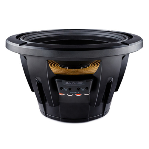Alpine R-Series R2-W12D2 12 Inch Dual 2-Ohm Voice Coils Subwoofer with 750W RMS