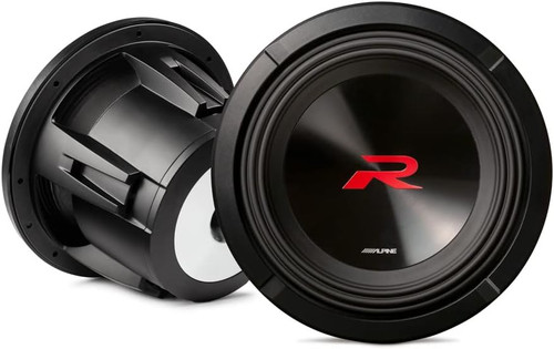Alpine R-Series R2-W10D2 10 Inch Dual 2-Ohm Voice Coils Subwoofer with 750W RMS