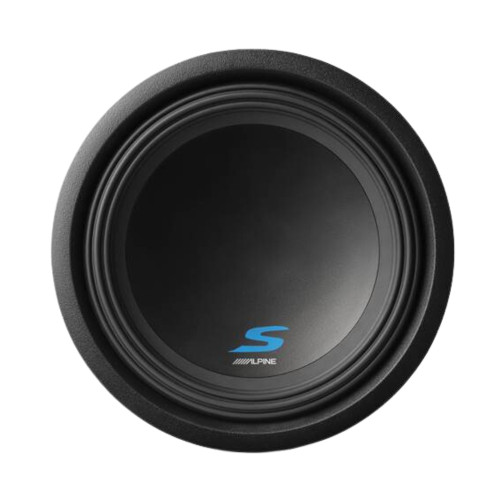 Alpine S-W12D4 12" Car Subwoofer S-Series 4-ohm Voice Coils