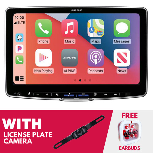 Alpine Halo11 ILX-F511 11" Digital Multimedia with License Plate Camera