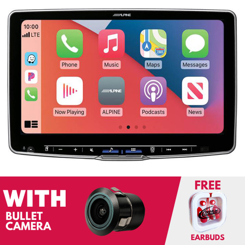 Alpine Halo11 ILX-F511 11" Digital Multimedia with Backup Bullet Camera