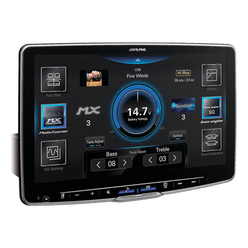 Alpine Halo11 ILX-F511 11" Digital Multimedia with Backup Bullet Camera