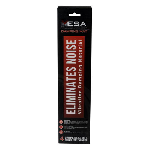 MESA MDMUK4 Sound Dampening Universal Kit for Car Audio Vibration Deadener