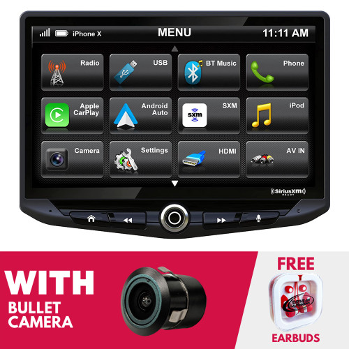 Stinger UN1810 10" Multimedia (Does Not Play CDs) with Bullet Camera