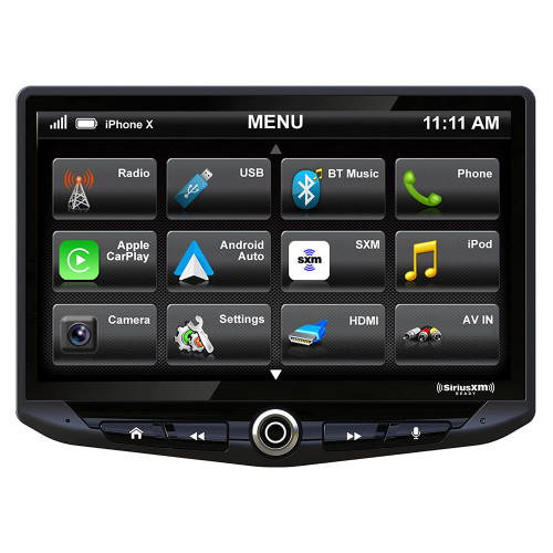 Stinger UN1810 10" Multimedia (Does Not Play CDs) with SiriusXM Tuner
