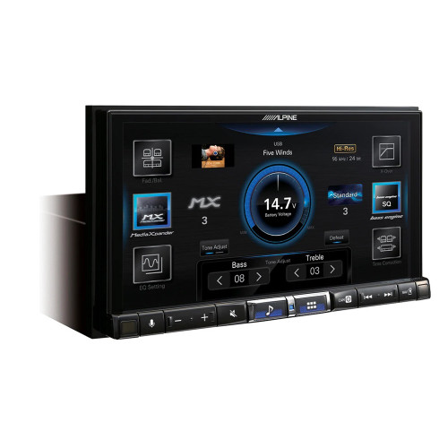 Alpine ILX-507 7" Multimedia with Bluetooth and License Plate Camera