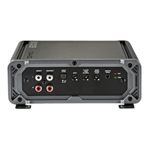 Kicker 46CXA4001T Mono Subwoofer Amplifier and 46CXARCT Dash-Mount Wired Remote