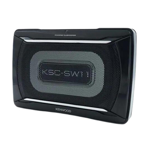 RFRB Kenwood KSC-SW11 Compact Powered Enclosed Subwoofer and 150W Peak Power