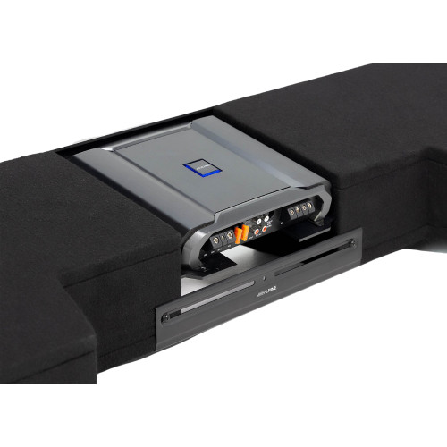 Alpine R-Series Dual R2-DB8V-TRK 8" Pre-Loaded Truck Sub Enclosures w/ 750W RMS