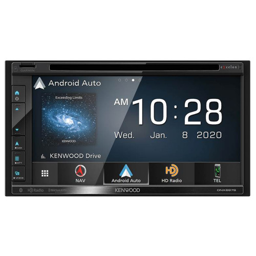 Kenwood DNX697S 6.8 Inch Navigation DVD with SiriusXM Vehicle Tuner