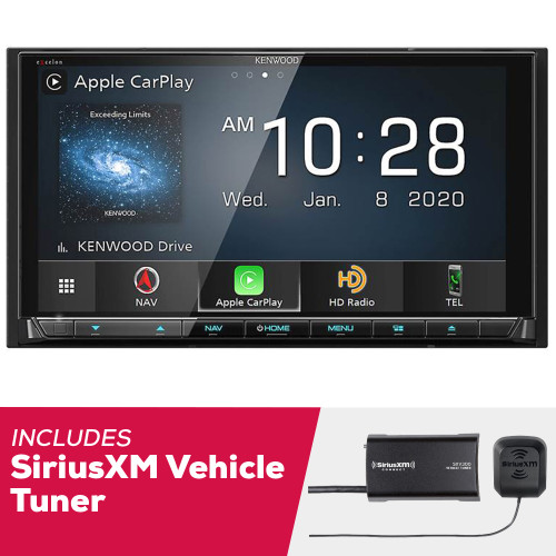 Kenwood DNX997XR 6.8 Inch Navigation DVD with SiriusXM Vehicle Tuner Kenwood DNX997XR 6.8 Inch Navigation DVD with SiriusXM Vehicle Tuner