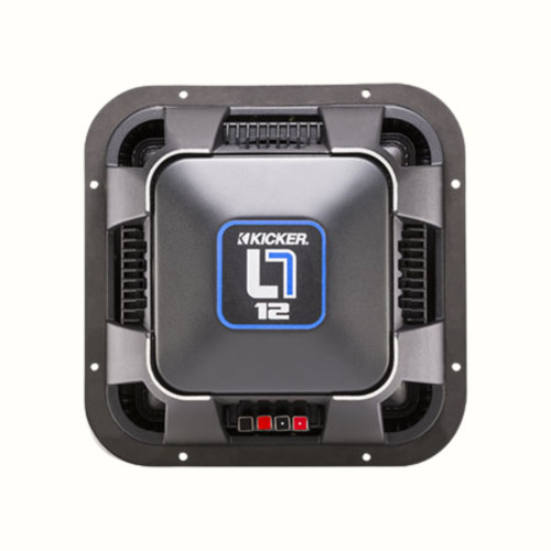 Kicker 41L7124 L7 Series 12 Inch Q-Class Subwoofer with Dual 4-Ohm Voice Coils