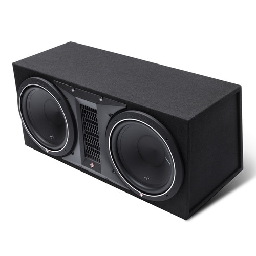 Rockford Fosgate P1-2X12 500 Watt Punch Dual P1 12" Loaded Subwoofer Enclosure