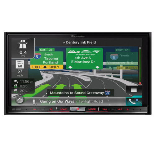 Refurbished Pioneer AVIC-8200NEX 7" Double-DIN DVD/CD Navigation Receiver