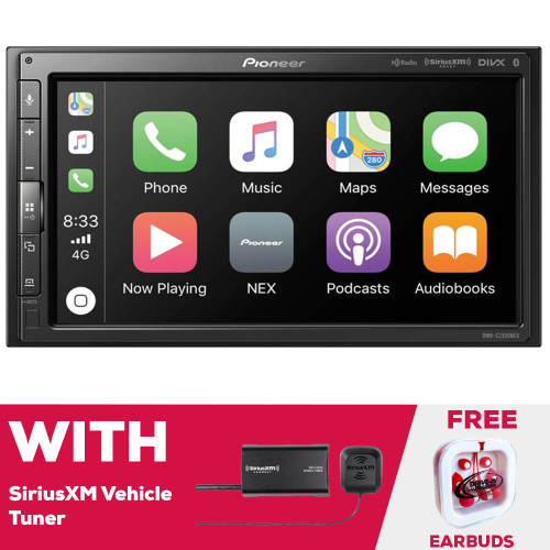 Pioneer DMH-C2550NEX 6.8" Multimedia Receiver with Satellite Radio Tuner