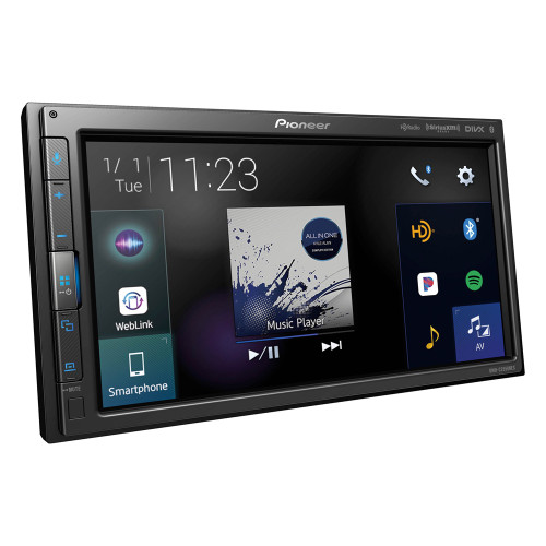 Pioneer DMH-C2550NEX 6.8" Multimedia Receiver with License Plate Camera