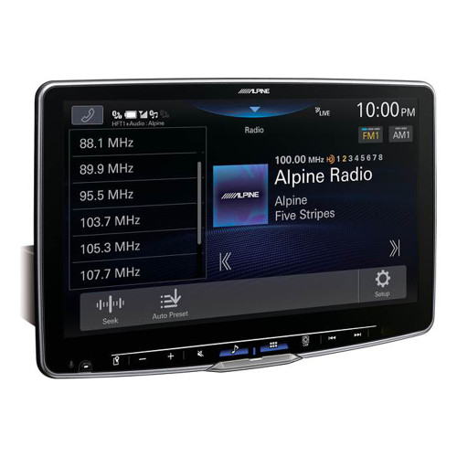 Alpine Halo11 ILX-F511 11 Inch Multimedia w/ Alpine KTP-445A Amplifier