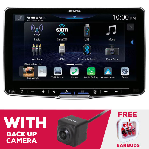 Alpine ILX-F509 9" Digital Multimedia with Alpine HCE-C2100RD Camera