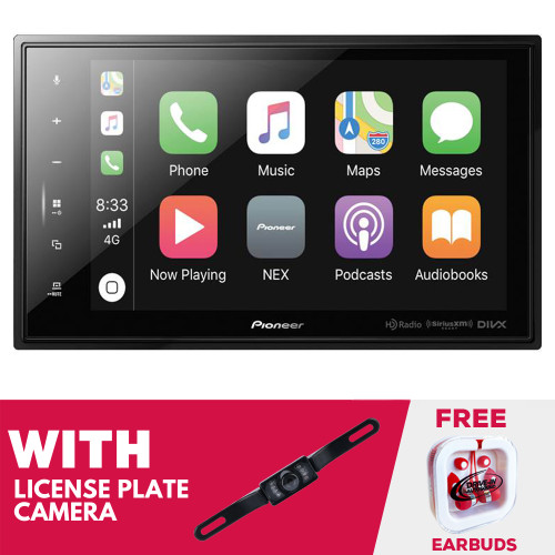 Pioneer DMH-C5500NEX 8.0" Multimedia Receiver with License Plate Camera