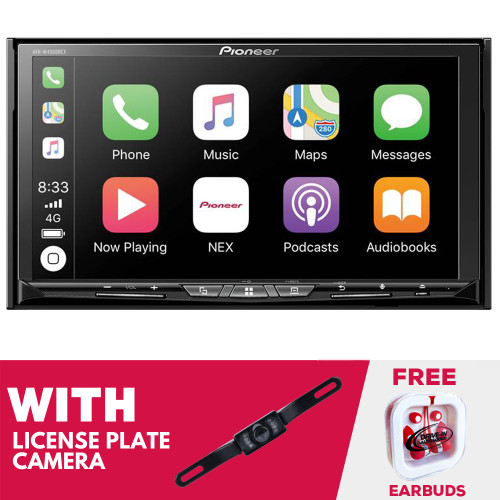 Pioneer AVH-W4500NEX 7" 2-DIN Multimedia DVD Receiver with License Plate Camera